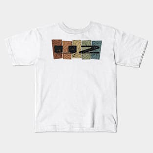 U2 Retro Pattern Kids T-Shirt